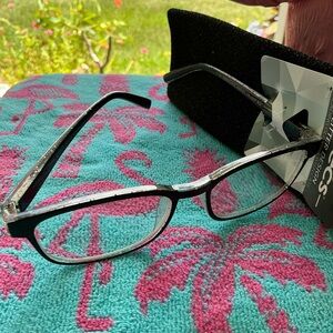 Black and Clear Eyeglasses